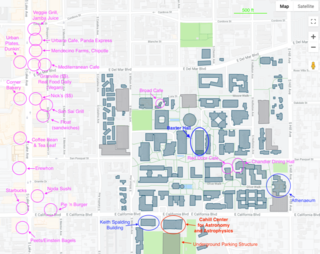 annotated campus map annotated campus map